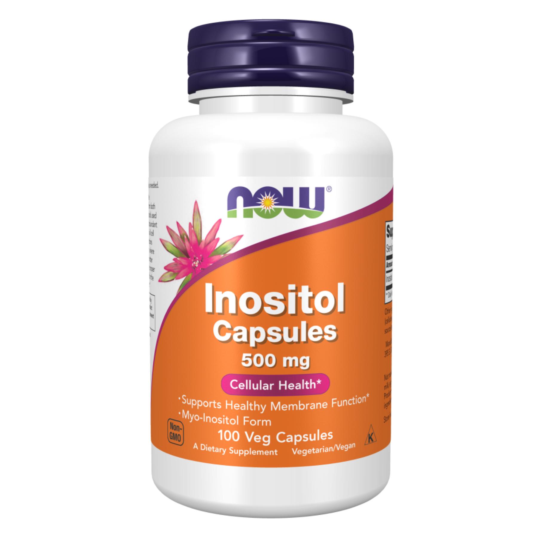 Натуральная добавка Inositol 500 mg 100 caps (100-74-1287282-20)