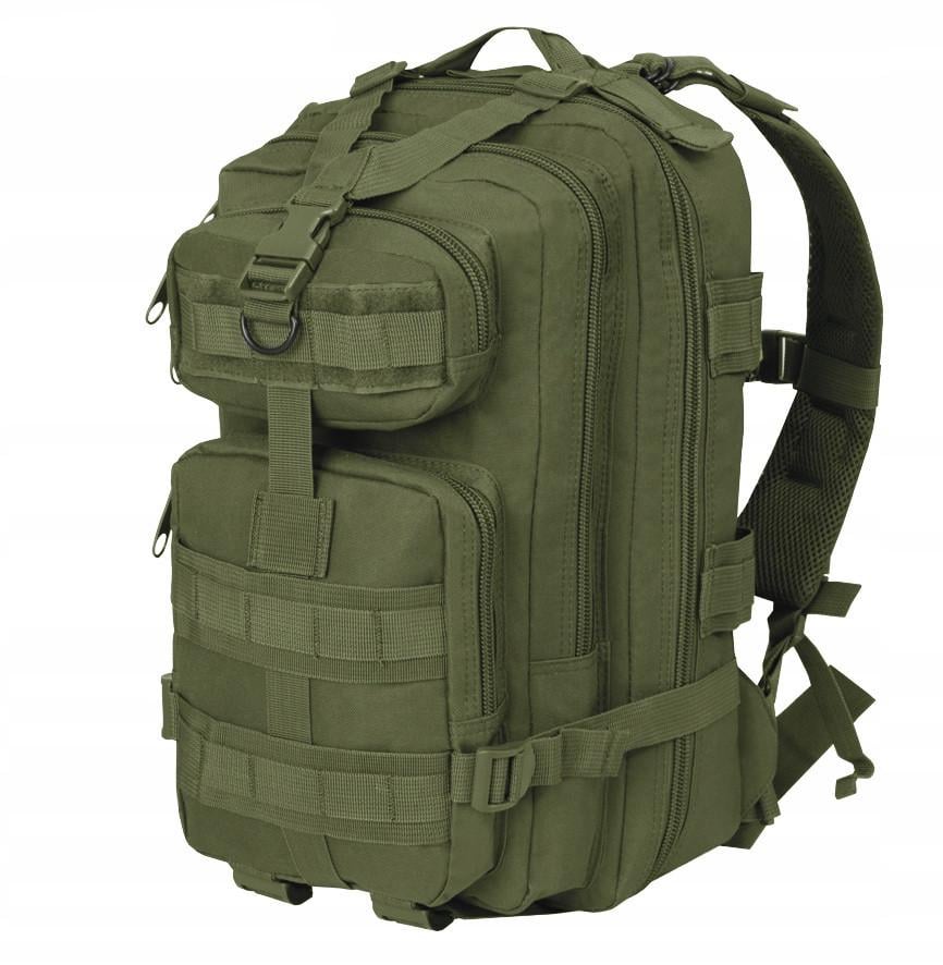 Рюкзак штурмовий ES Assault 40 л 52x29x28 см Оливковий (9001) - фото 1