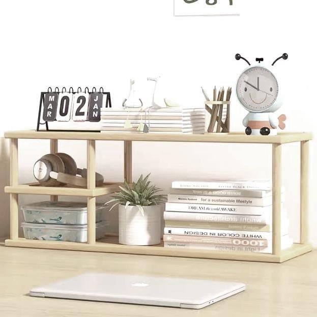 Полка книжная настольная из дерева Кандериос Бланже (КПА-032101)