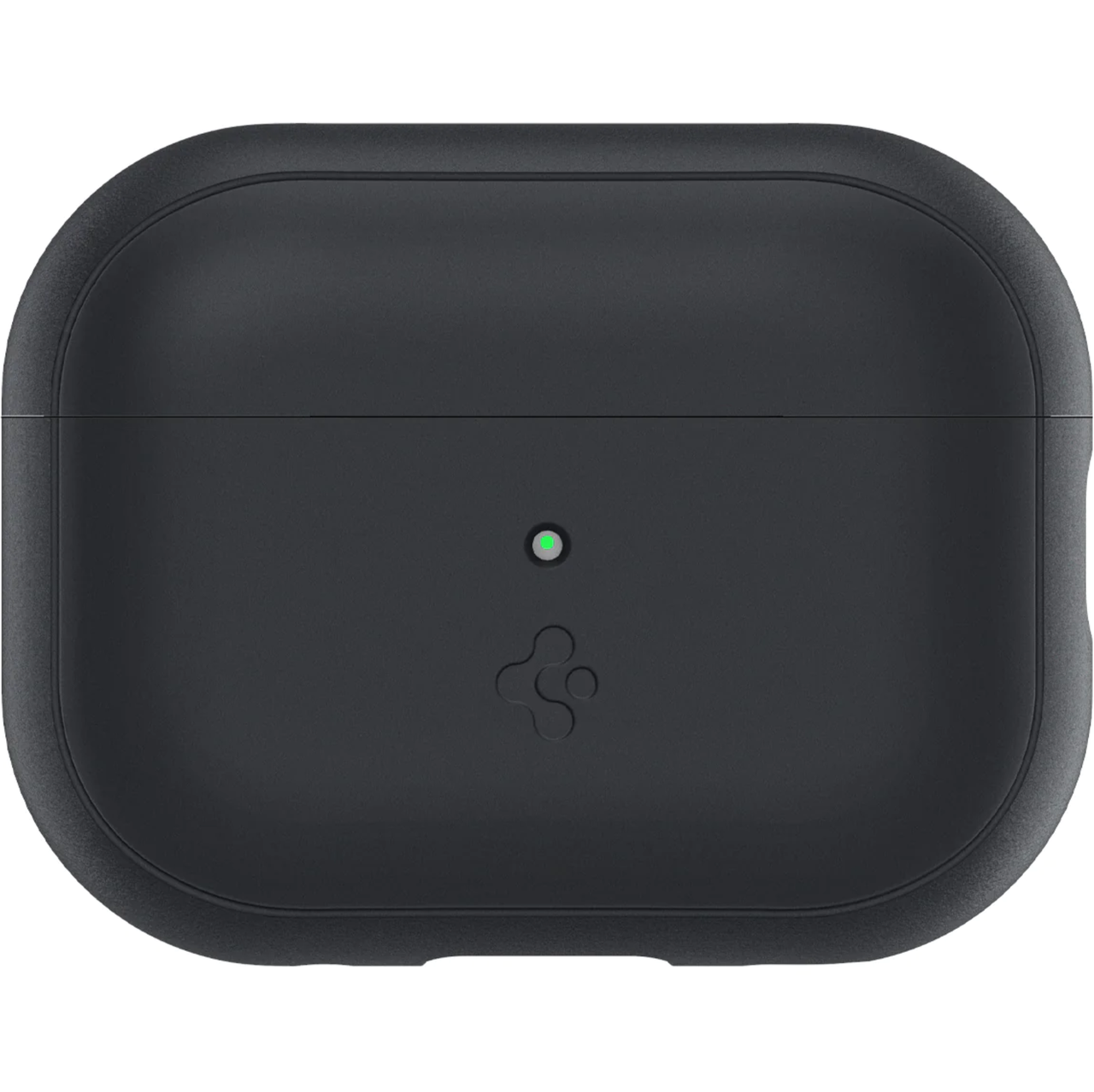 Чохол для навушників Spigen Silicon Fit with Strap for AirPods Pro 2 Black (ACS05479) - фото 4