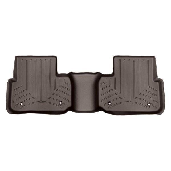 Коврики в салон WeatherTech для Land Rover Discovery Sport 2015-19 задние с бортиком Коричневый (477962)