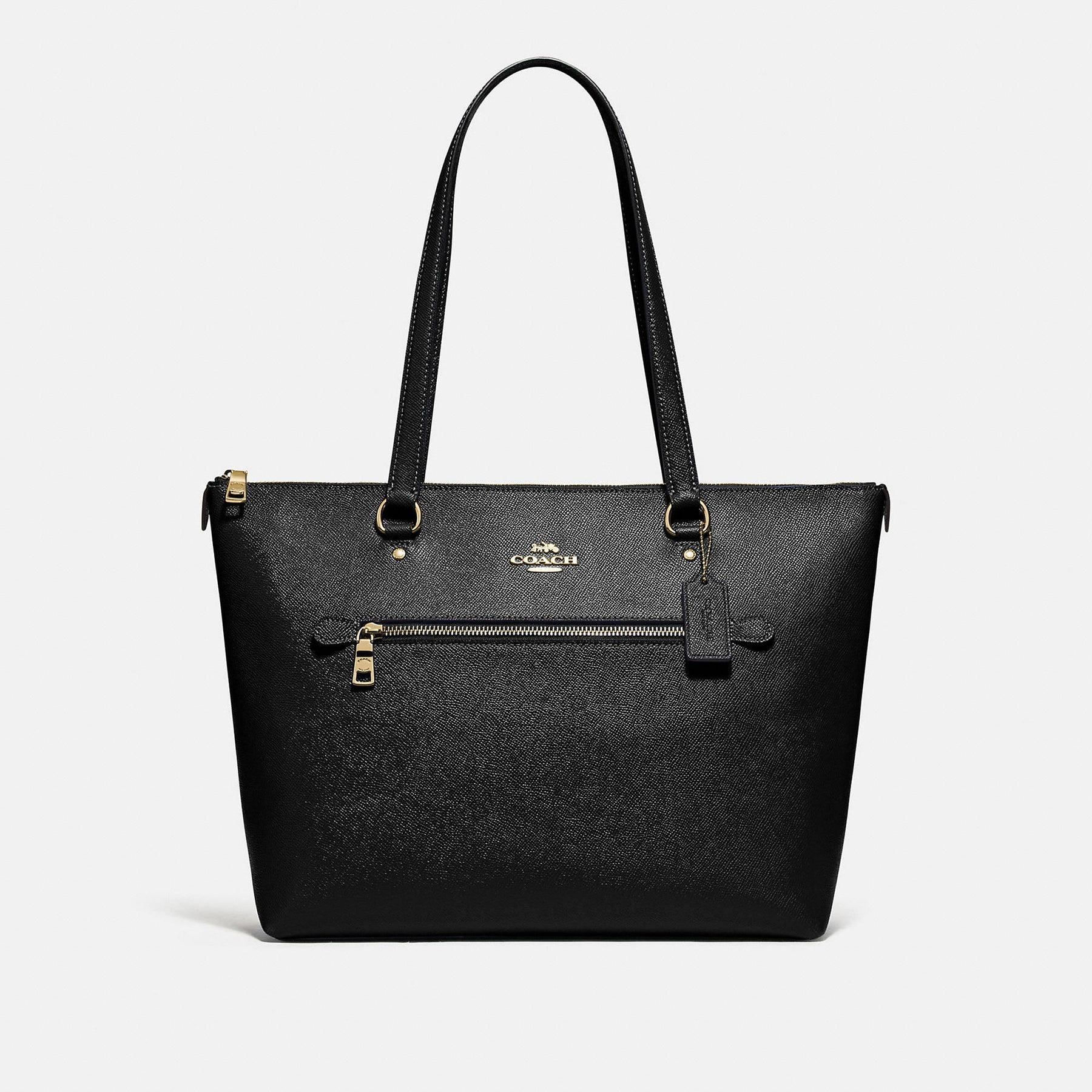 Жіноча сумка Coach Gallery Tote Black (CH-74013013)