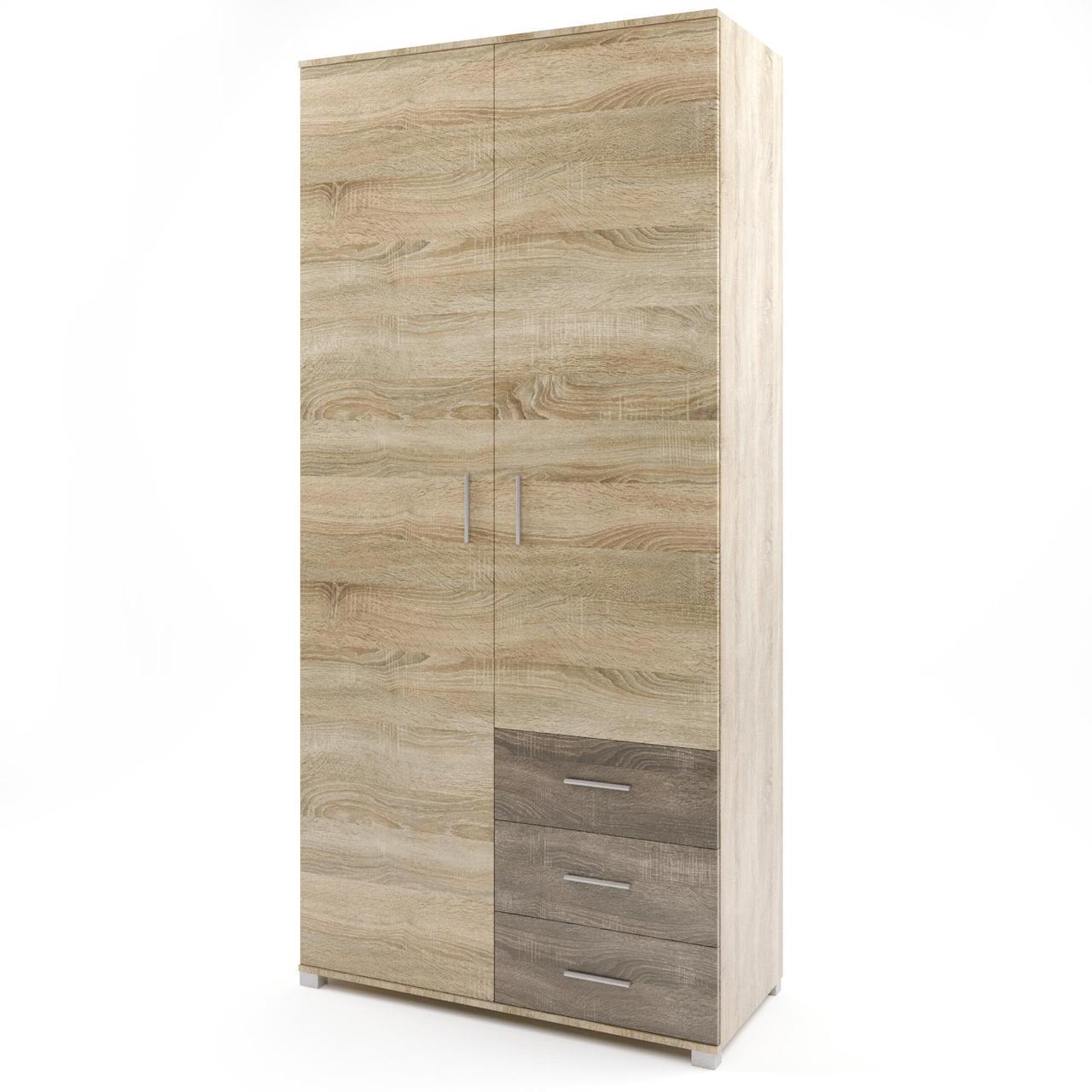 Спальня детская Эверест Бриз Комплект 13 модульная 5 элементов Сонома/трюфель (DTM-2575) - фото 7 Спальня детская Эверест Бриз Комплект 13 модульная 5 элементов Сонома/трюфель (DTM-2575) - фото 7