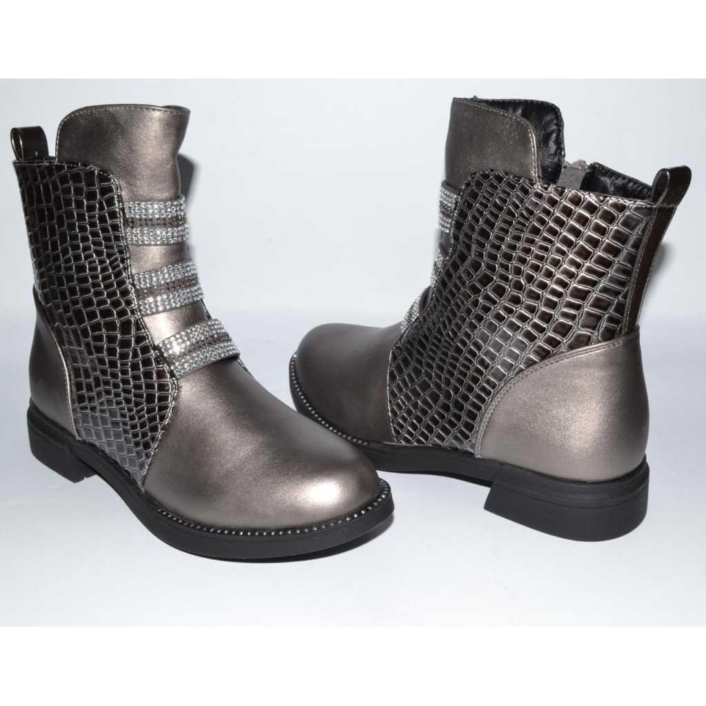 Ботинки демисезонные Y.TOP 17166-9 р. 35 21,7 см - фото 6 Ботинки демисезонные Y.TOP 17166-9 р. 35 21,7 см - фото 6