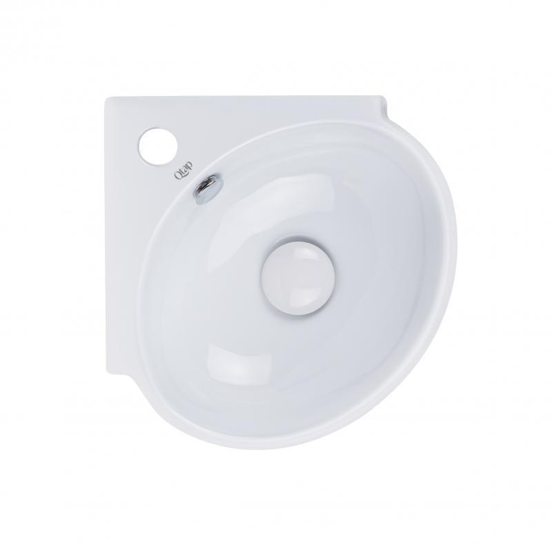 Раковина Q-tap Leo с донным клапаном QT11115010W (14030) Раковина Q-tap Leo с донным клапаном QT11115010W (14030)