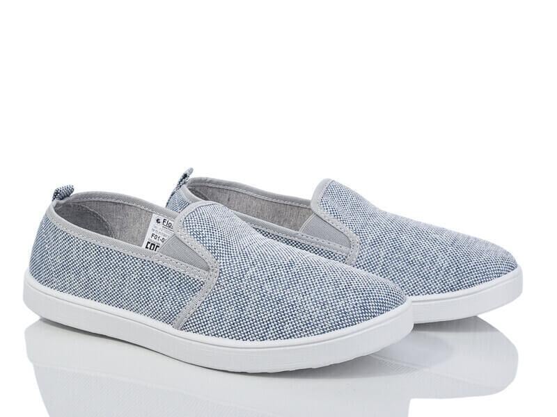 Слипоны женские FLOCC Urban р. 38 Голубой (F01-009/1) Слипоны женские FLOCC Urban р. 38 Голубой (F01-009/1)
