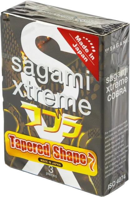 Презервативы супертонкие латексные Sagami Xtreme Cobra 3 шт. (11908)