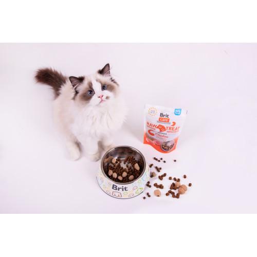 Ласощі для котів Brit Raw Treat Indoor & Antistress Freeze-dried з куркою 40 г - фото 3 Ласощі для котів Brit Raw Treat Indoor & Antistress Freeze-dried з куркою 40 г - фото 3