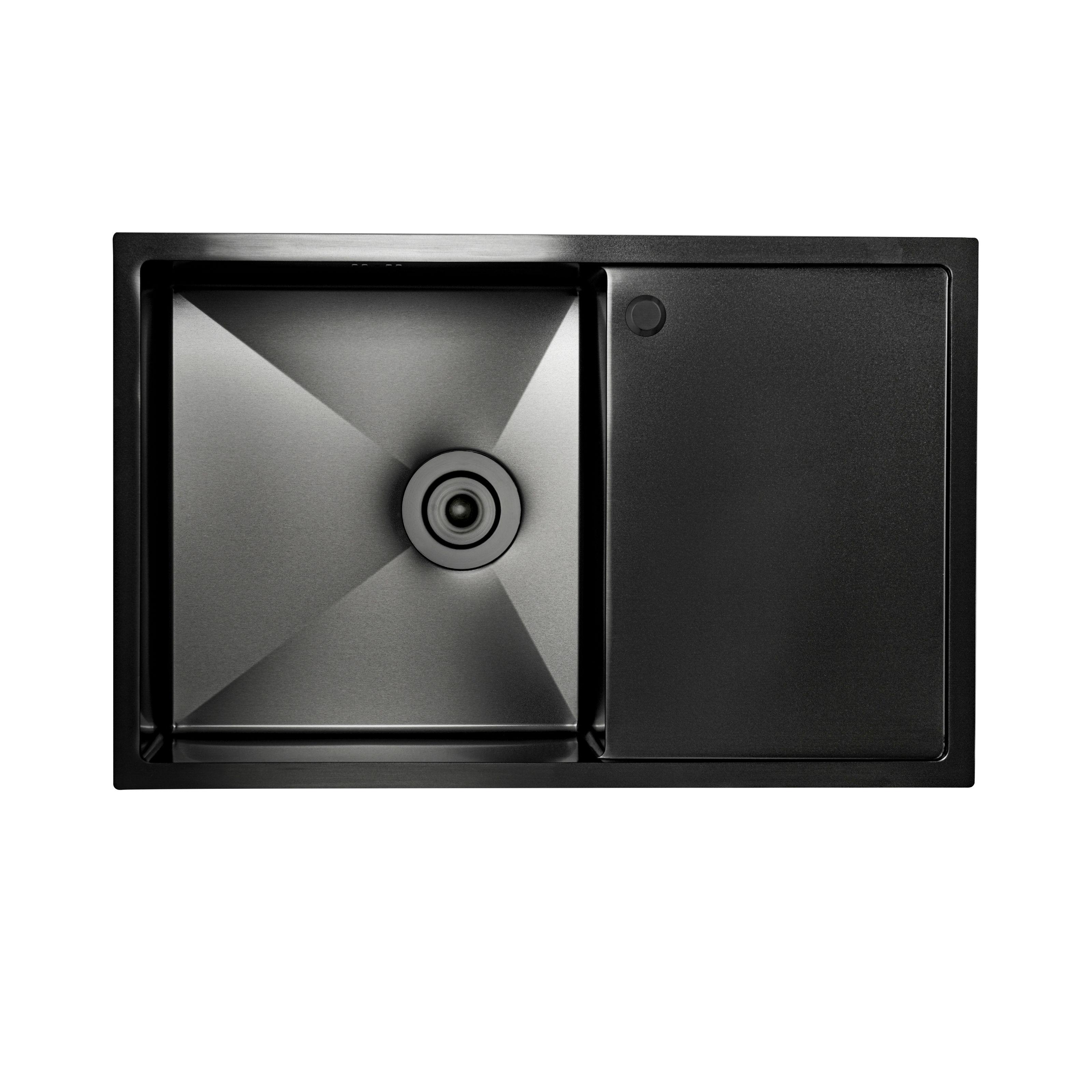 Мойка кухонная Platinum PLS-A33670 прямоугольная из нержавеющей стали 780x500 мм (152114) Мойка кухонная Platinum PLS-A33670 прямоугольная из нержавеющей стали 780x500 мм (152114)