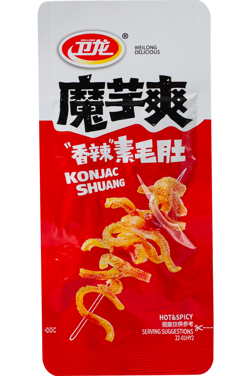 Конжак снек Konjac Shuang Hot&Spicy WEILONG 18 г (000009561)