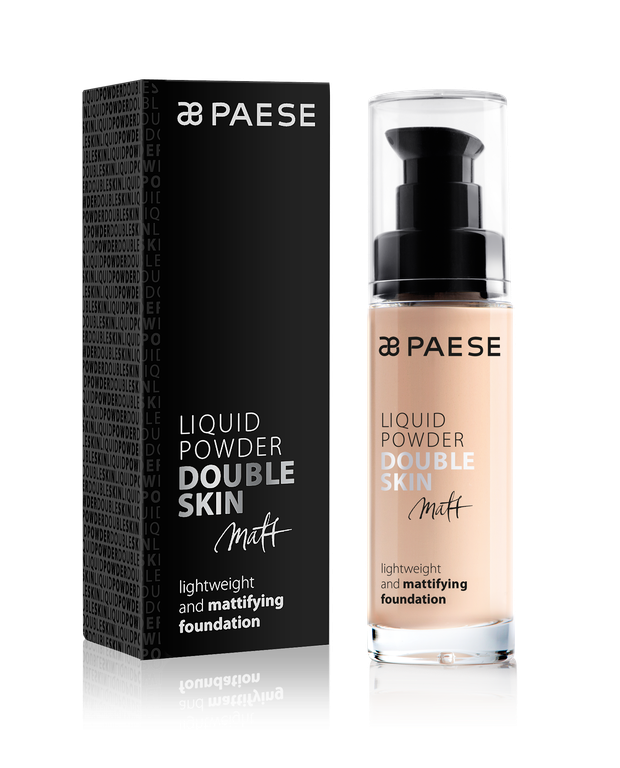 Тональный крем PAESE LIQUID POWDER DOUBLE SKIN MATT 10М (301268_M10) - фото 1