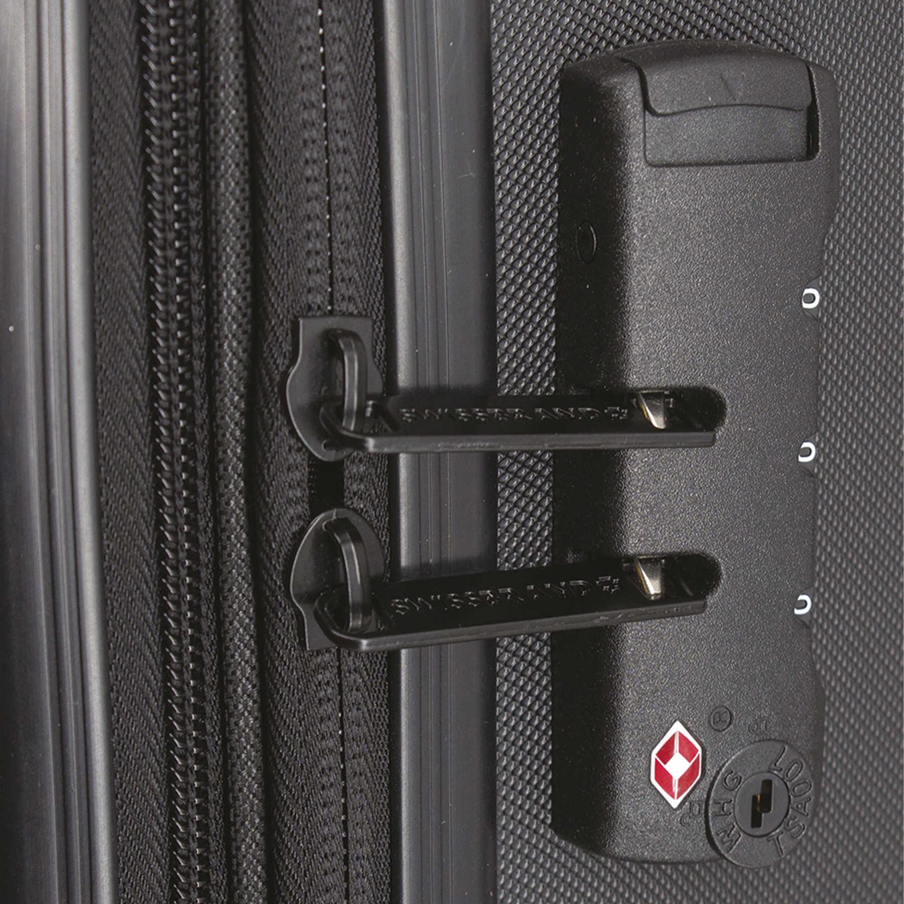 Валіза Swissbrand Brunei L Black (SWB_LHBRU001L) - фото 2 Валіза Swissbrand Brunei L Black (SWB_LHBRU001L) - фото 2