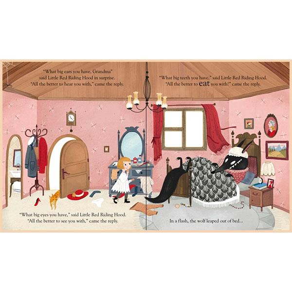 Книга Usborne "Peep Inside a Fairy Tale Little Red Riding Hood" Anna Milbourne (ISBN:9781409599128) - фото 4