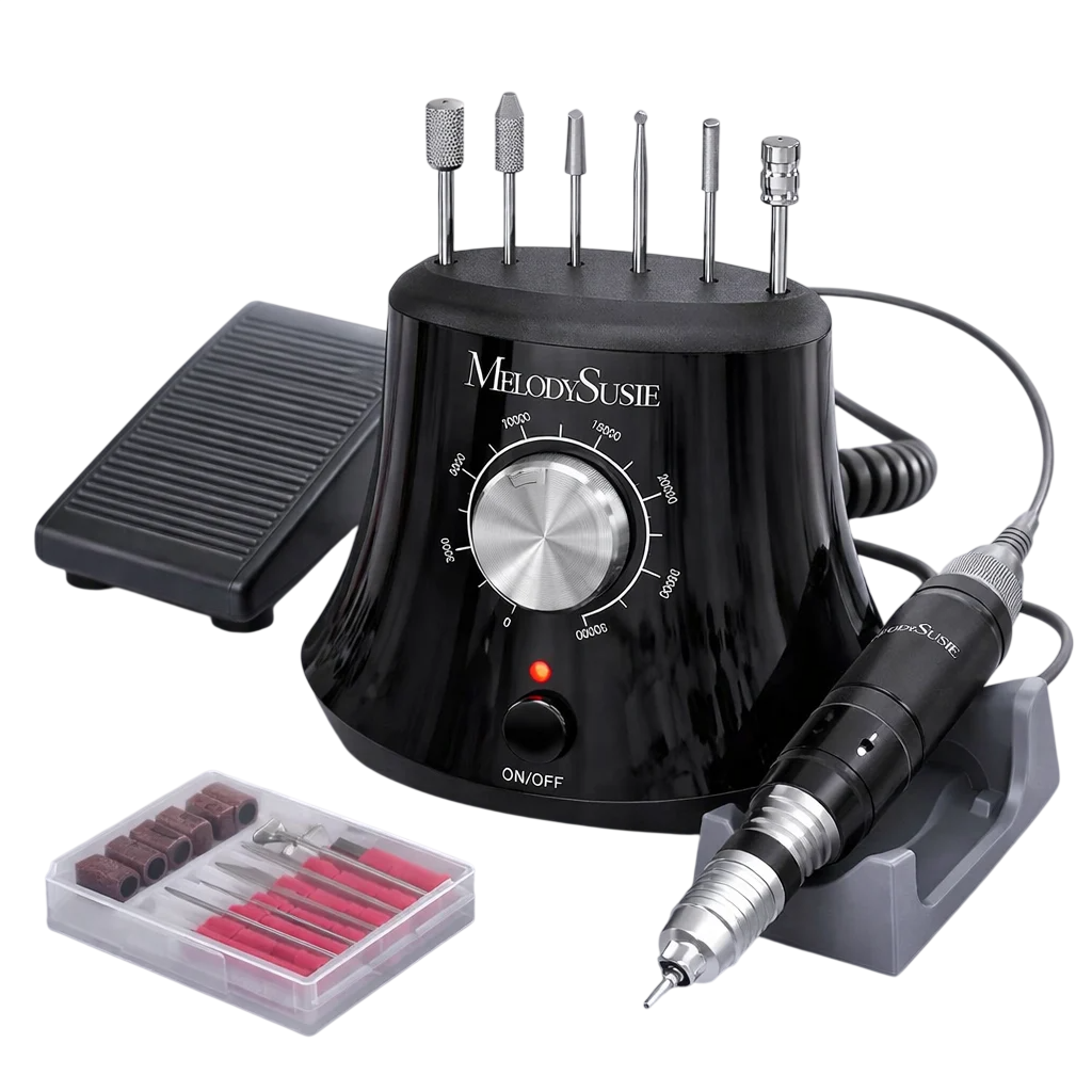 Фрезер электрический для ногтей MelodySusie с педалью 30000 об/мин профессиональный набор пил (1913931849)
