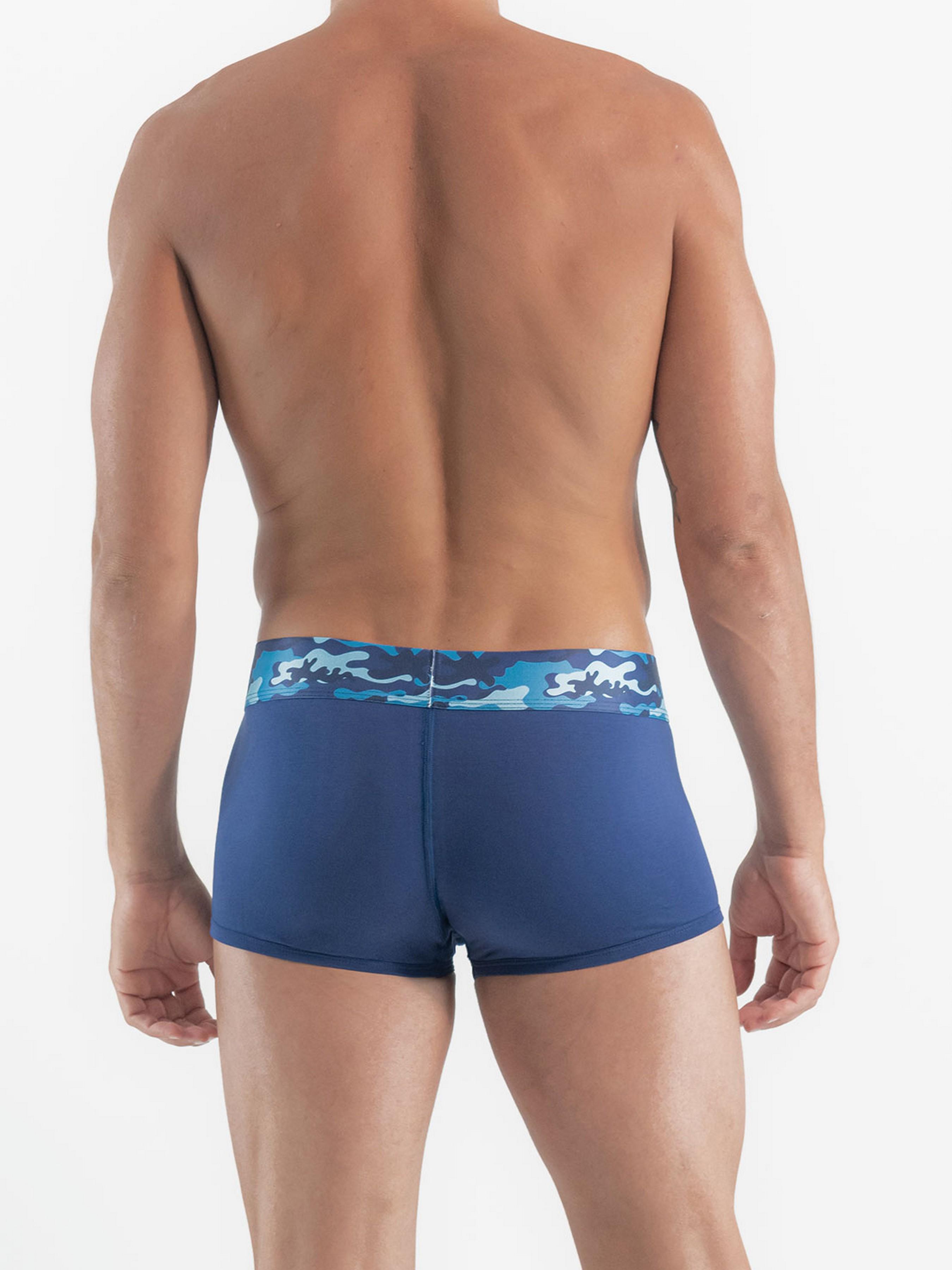 Трусы боксеры Geronimo 2065b1 XXL 20651 Синий (3800999006680) - фото 3 Трусы боксеры Geronimo 2065b1 XXL 20651 Синий (3800999006680) - фото 3