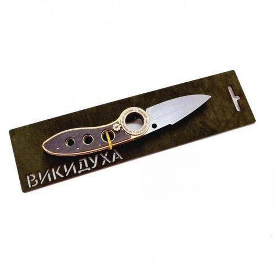 Ніж дерев'яний сувенірний Викидуха Фліп Black (RLT37172)