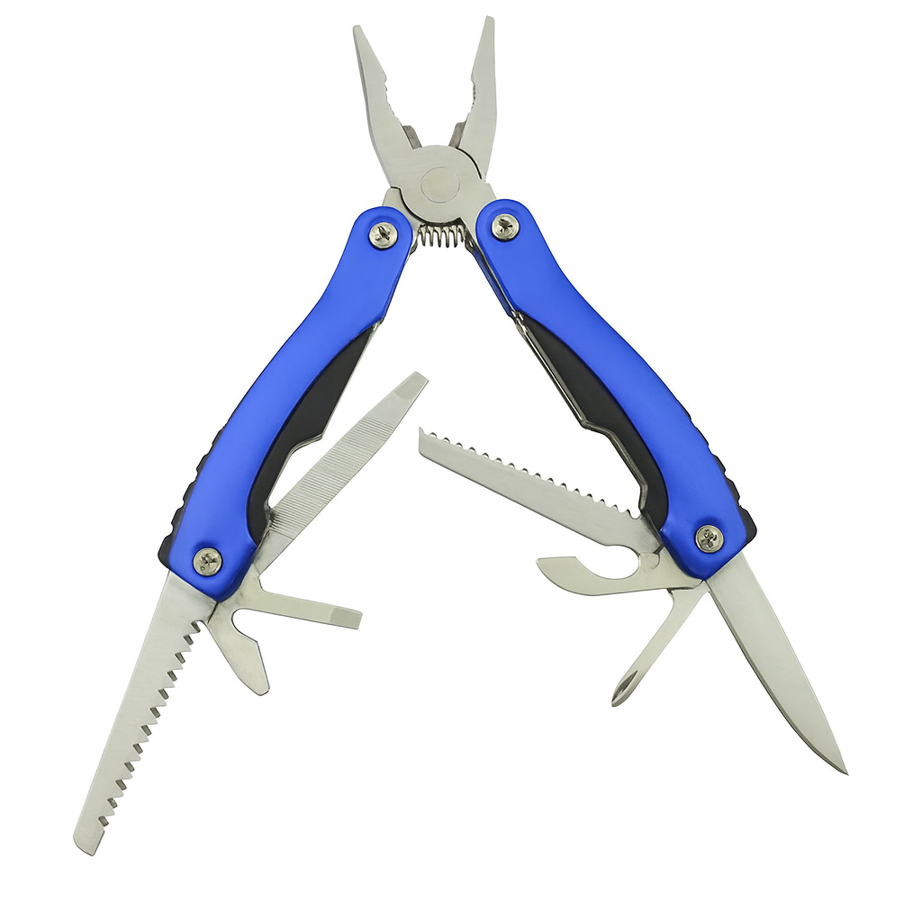 Мультитул складной Traveler MT609 9в1 16 см Blue (30835885)