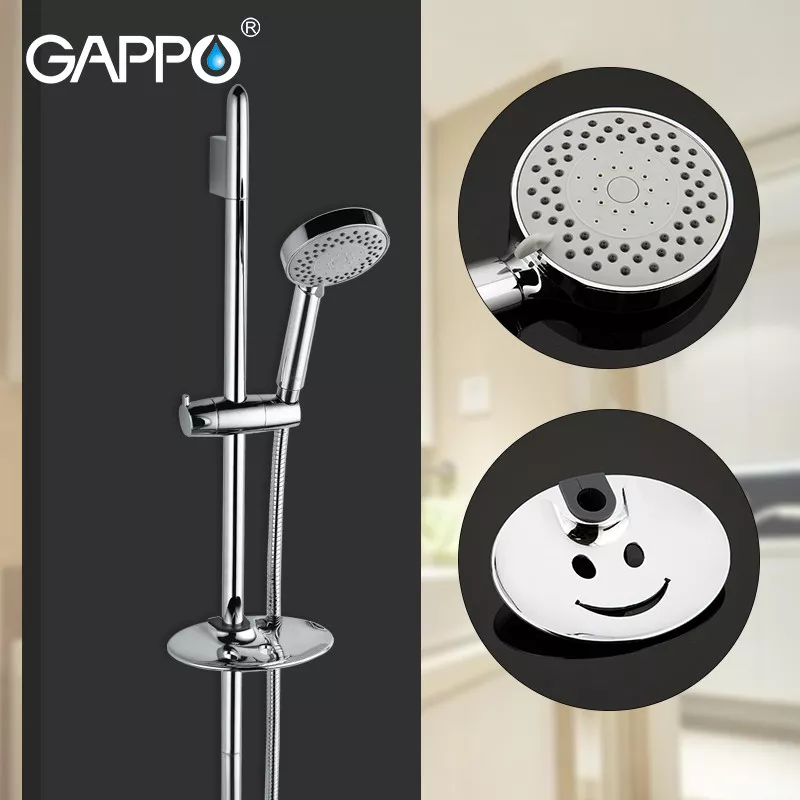 Душовий гарнітур Gappo G8008 Хром - фото 3 Душовий гарнітур Gappo G8008 Хром - фото 3