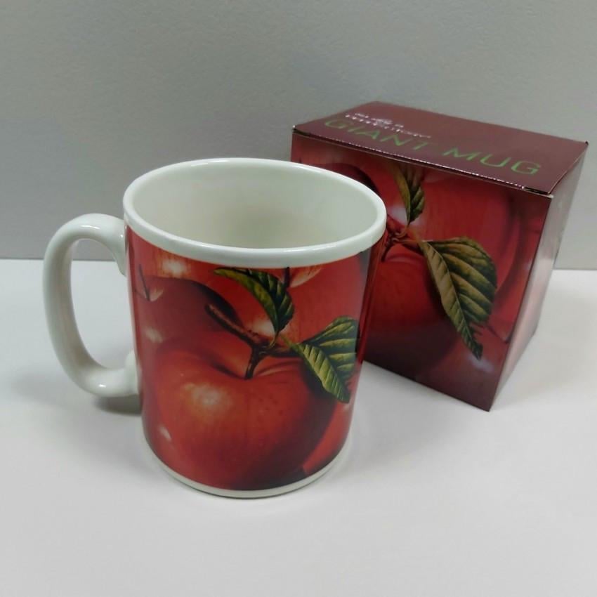 Чашка керамическая Olens Яблоки 3381/3413 XXL 800 мл