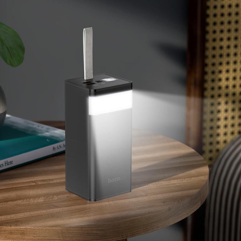 Повербанк Hoco J86A 50000 mAh 22,5W зі швидкою зарядкою та ліхтарем Чорний (PB2401264) - фото 4