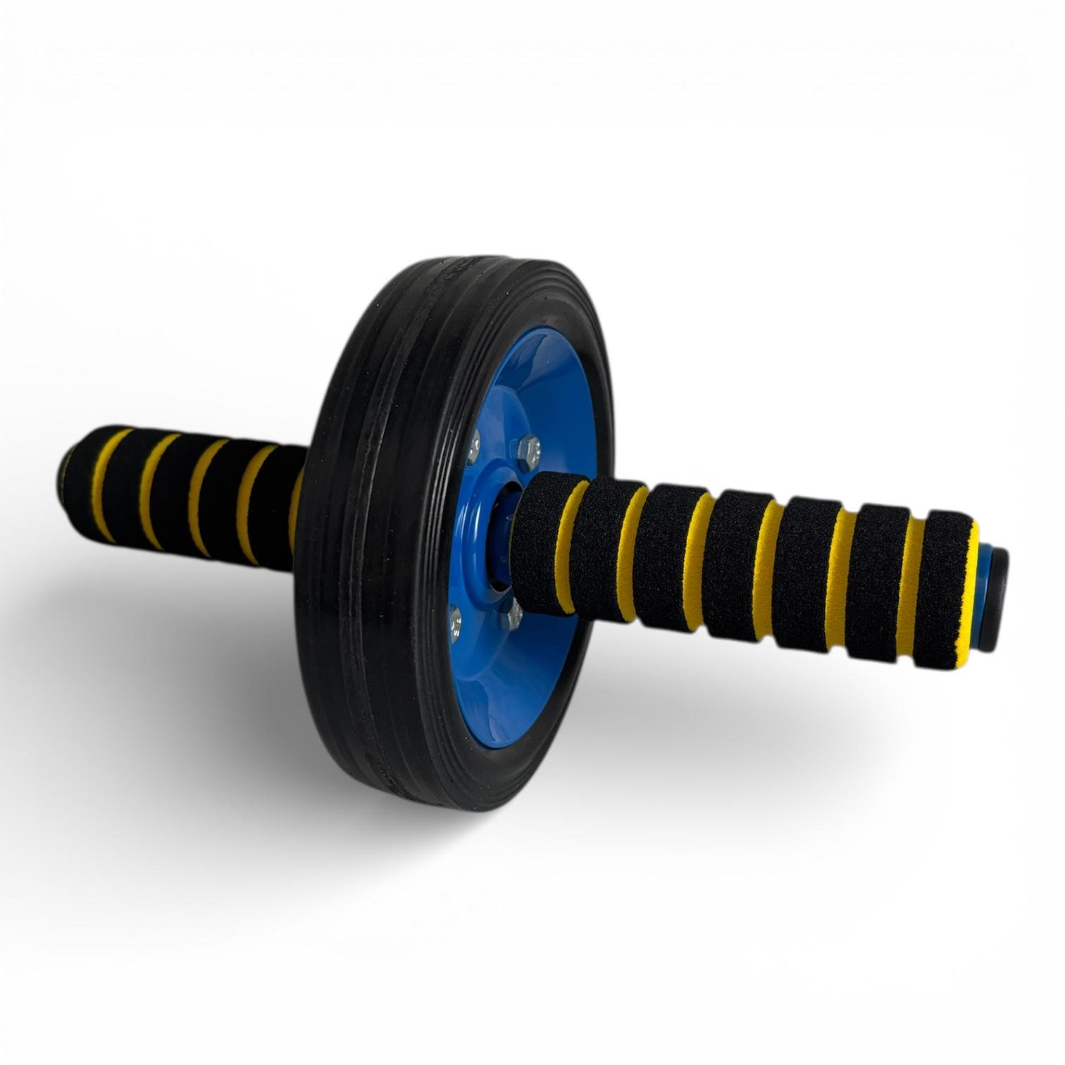 Ролик для пресса Миць колесо одинарное Сине-желтый (31323870)