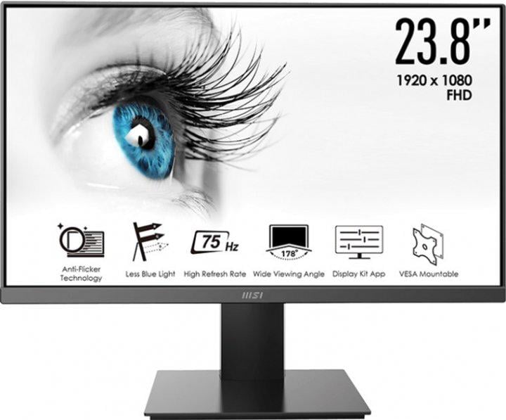 Монітор VA 23,8" FHD 1920х1080 4ms 75Hz 178/17 8 VGA HDMI PRO MP241X - фото 1