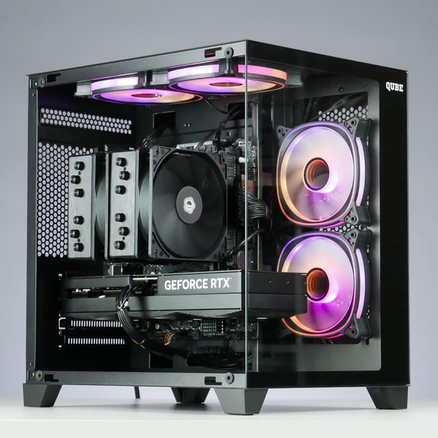 Ігровий ПК Digitalfury R5 Ryzen 5 5600Х 32 Gb DDR4 RTX 5060 8 Gb 1000 Gb SSD M2 A520 600W