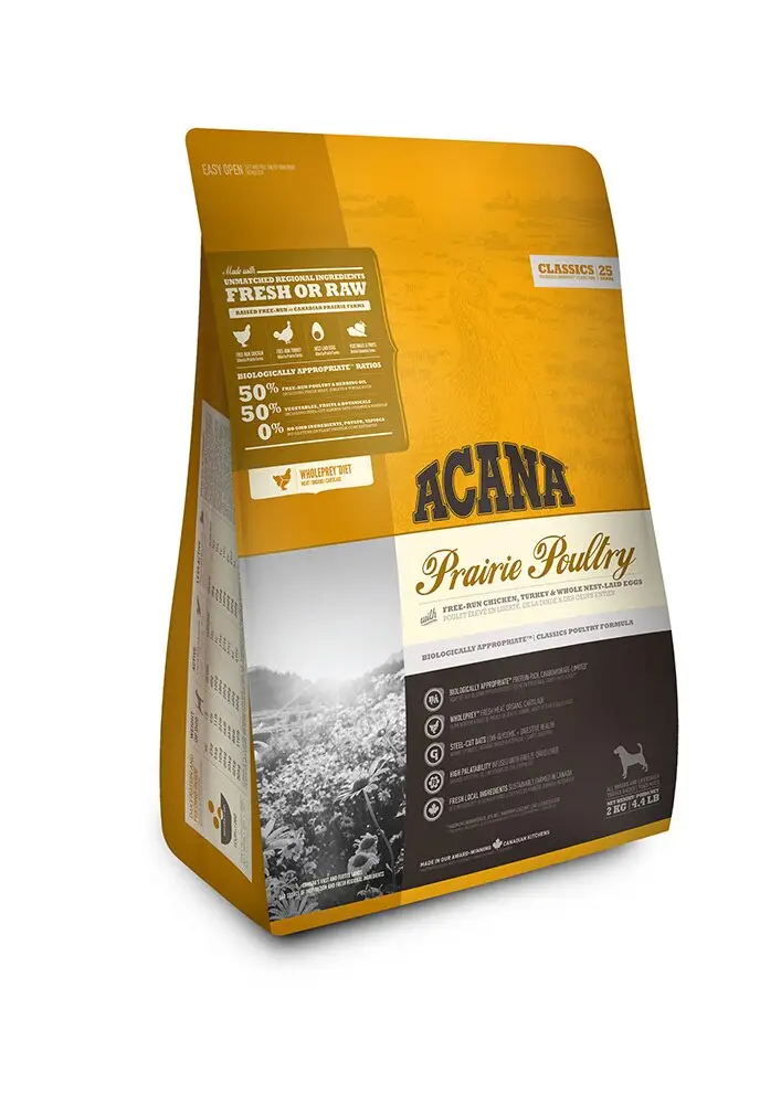 Корм беззерновой Acana Prairie Poultry для собак всех пород 2,0 кг (26414)
