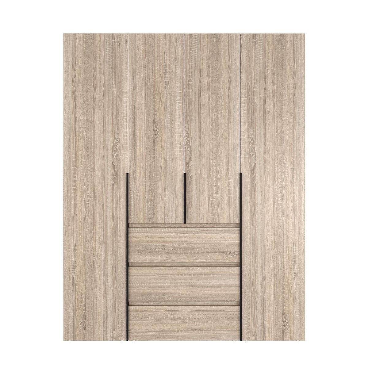 Шафа розпашна комбінована ART IN HEAD №1 Light 1600x500x2200 мм Дуб Сонома світлий (GALTK0113000000) - фото 1 Шафа розпашна комбінована ART IN HEAD №1 Light 1600x500x2200 мм Дуб Сонома світлий (GALTK0113000000) - фото 1