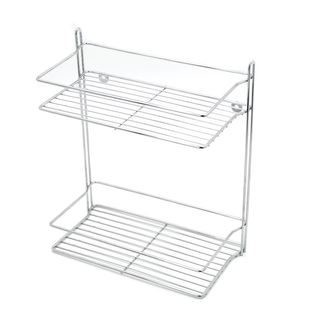 Полиця двоярусна Homax 28x15,5x31,7 см (EBA-1002) - фото 3 Полиця двоярусна Homax 28x15,5x31,7 см (EBA-1002) - фото 3