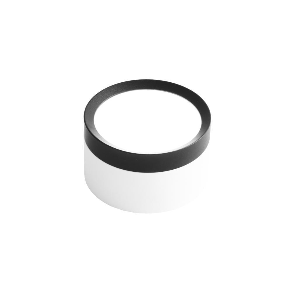 Точечный светильник накладной Violux VEGAS Круг 15W GX53 IP20 Белый/Черный (340301)