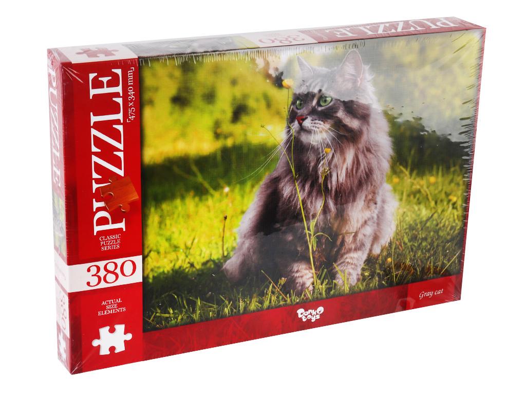 Пазли Danko Toys С. 6 Gray cat 380 ел.