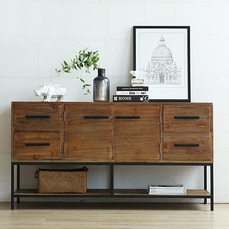 Комод Loft NS-273 980x1200x450 мм Черный (6156d5933edc877ba8589b70)