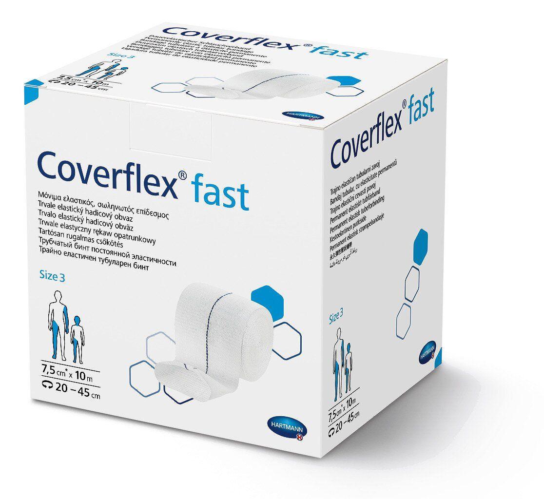 Постоянно эластичный трубчатый бинт Coverflex fast p. 3 7,5 cм 10 м