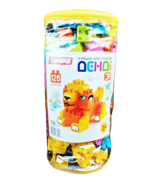Конструктор ЮНІКА 1306 Денді 3 126 дет. (1800350308) - фото 2 Конструктор ЮНІКА 1306 Денді 3 126 дет. (1800350308) - фото 2