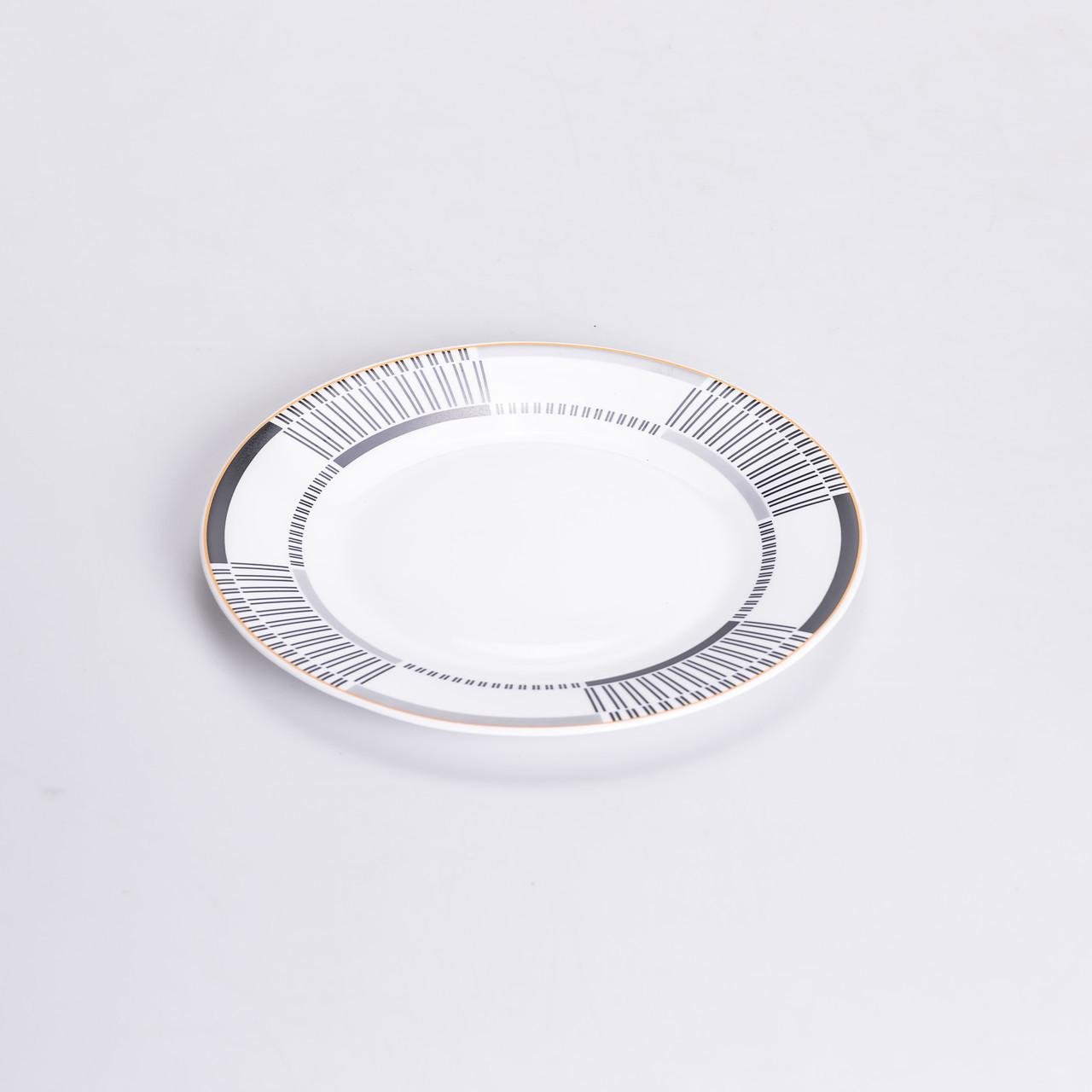 Столовый сервиз из фарфора Geometry на 6 персон 32 предметов (HP-HK-6) - фото 6 Столовый сервиз из фарфора Geometry на 6 персон 32 предметов (HP-HK-6) - фото 6