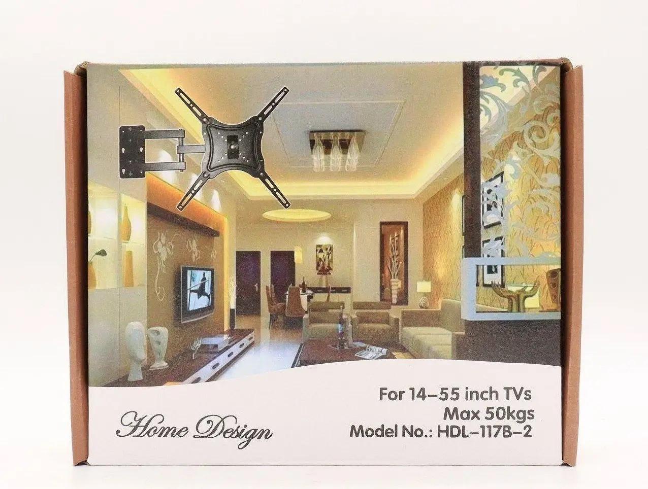 Кронштейн для ТВ HDL-117B BSM выдвижной поворотный 14-55" (2539389289) - фото 10 Кронштейн для ТВ HDL-117B BSM выдвижной поворотный 14-55" (2539389289) - фото 10