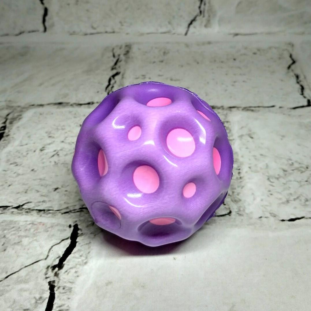 М'ячик-антистрес пригунець Gravity Ball 6,5 см Бузковий (KA-23-1688-4)