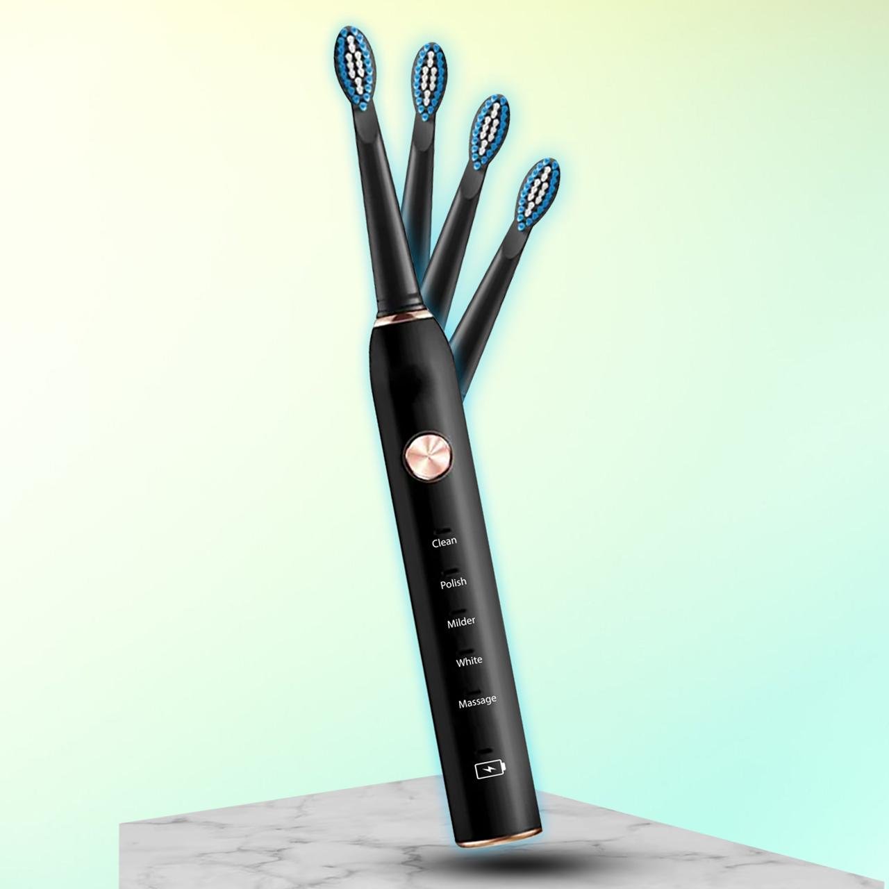 Електрична зубна щітка Schwarz&Mayer USB 3 насадки USB IPX7 Чорний (24579724) - фото 9 Електрична зубна щітка Schwarz&Mayer USB 3 насадки USB IPX7 Чорний (24579724) - фото 9