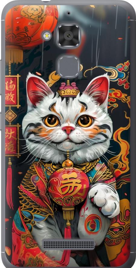 Чохол на Asus Zenfone 3 Max ZC520TL China Cat v2 (6135u-442-42517)