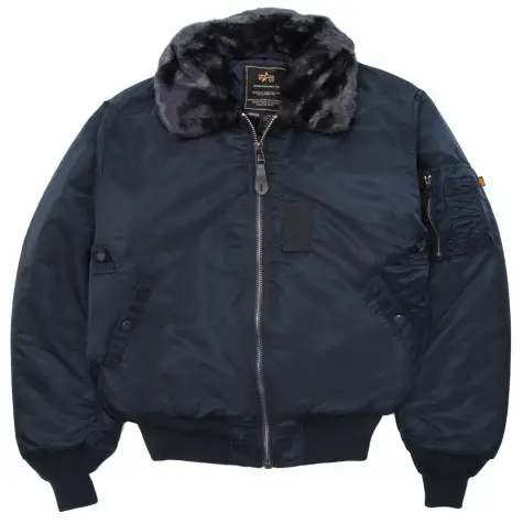 Бомбер Alpha Industries B-15 Flight Jacket 4XL Blue (MJB23010C1BL4XL) - фото 5