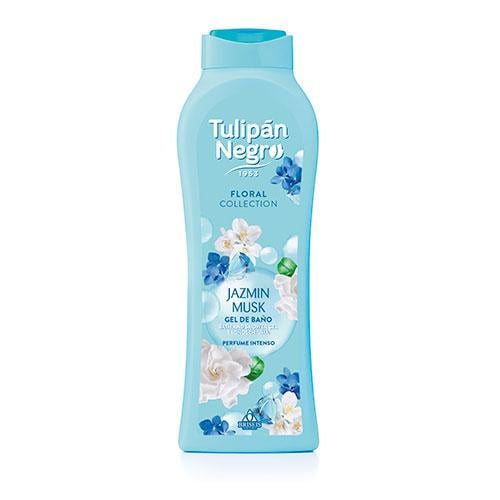Парфюмированный гель для душа Tulipan Negro Floral Жасминовый мускус 650 мл