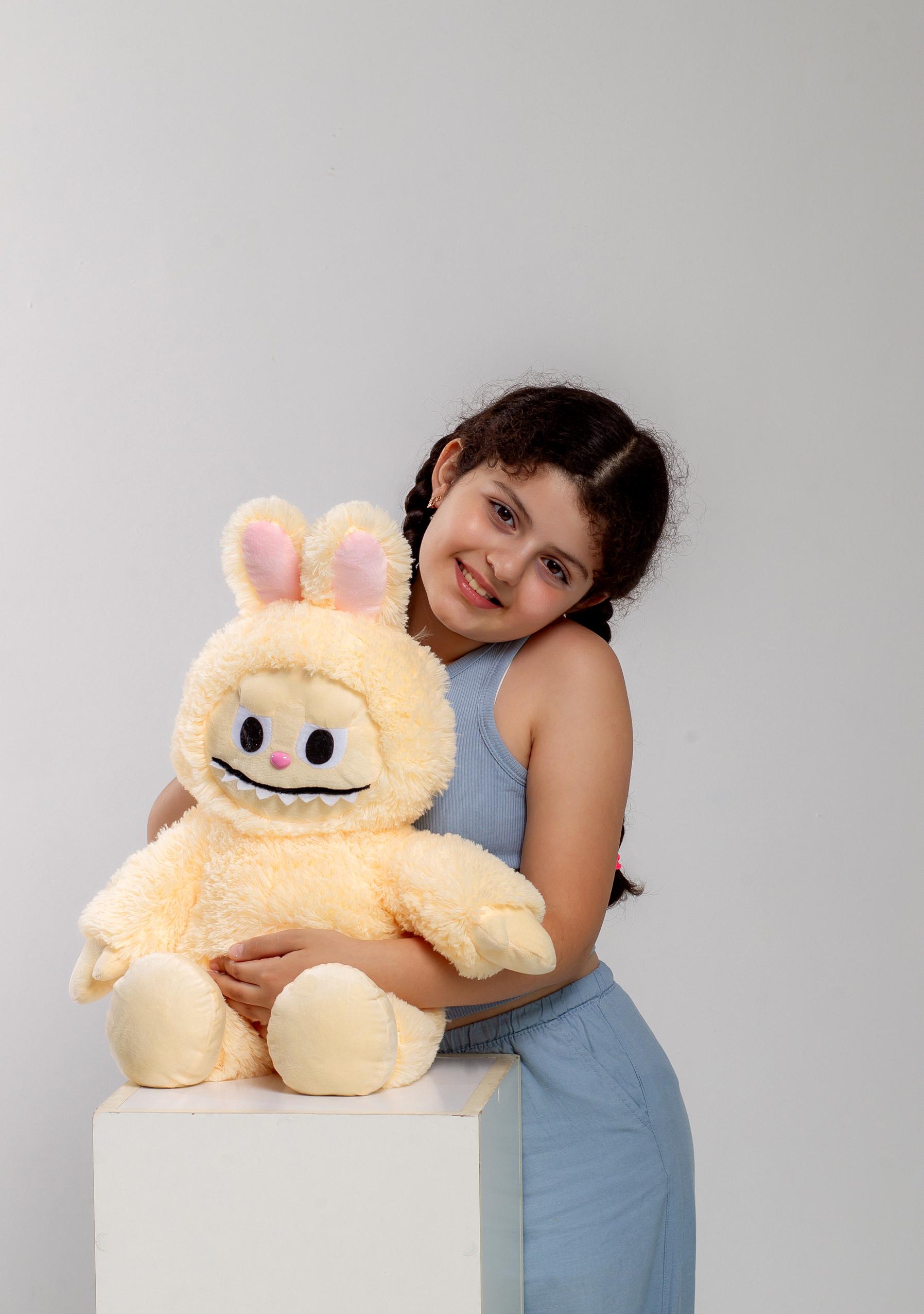 Игрушка мягкая Labubu Бежевый - фото 2 Игрушка мягкая Labubu Бежевый - фото 2