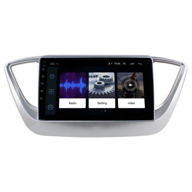 Магнитола штатная Lesko для Hyundai Solaris II 2017-2020 г. (9324-41313)