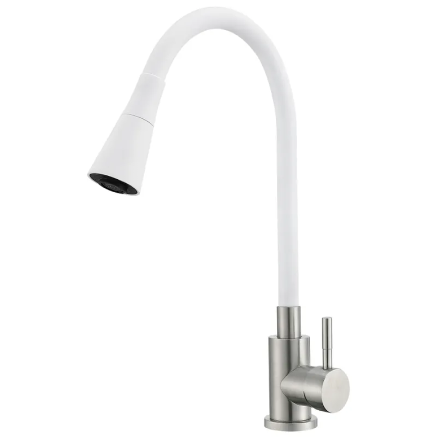 Смеситель для кухни MIXXUS SUS-011-T SUS304 Refl White (MI8228)