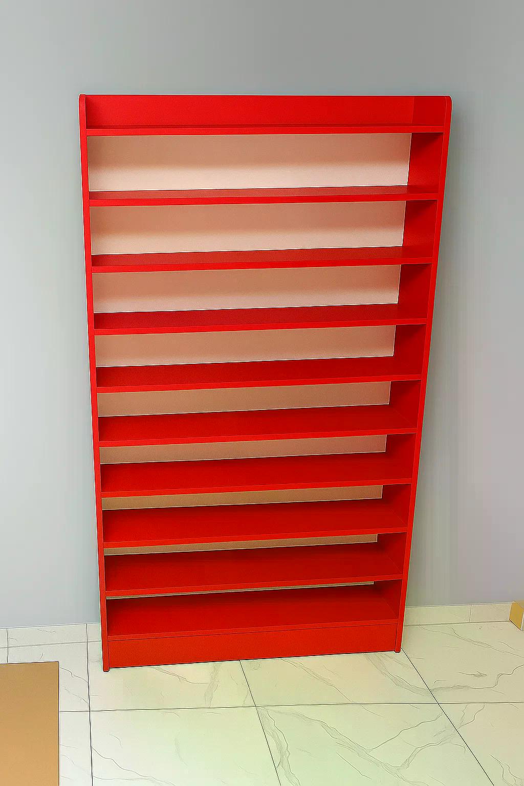 Полиця для взуття дитяча ЛДСП клас Е1 16 мм Червоний - фото 1 Полиця для взуття дитяча ЛДСП клас Е1 16 мм Червоний - фото 1