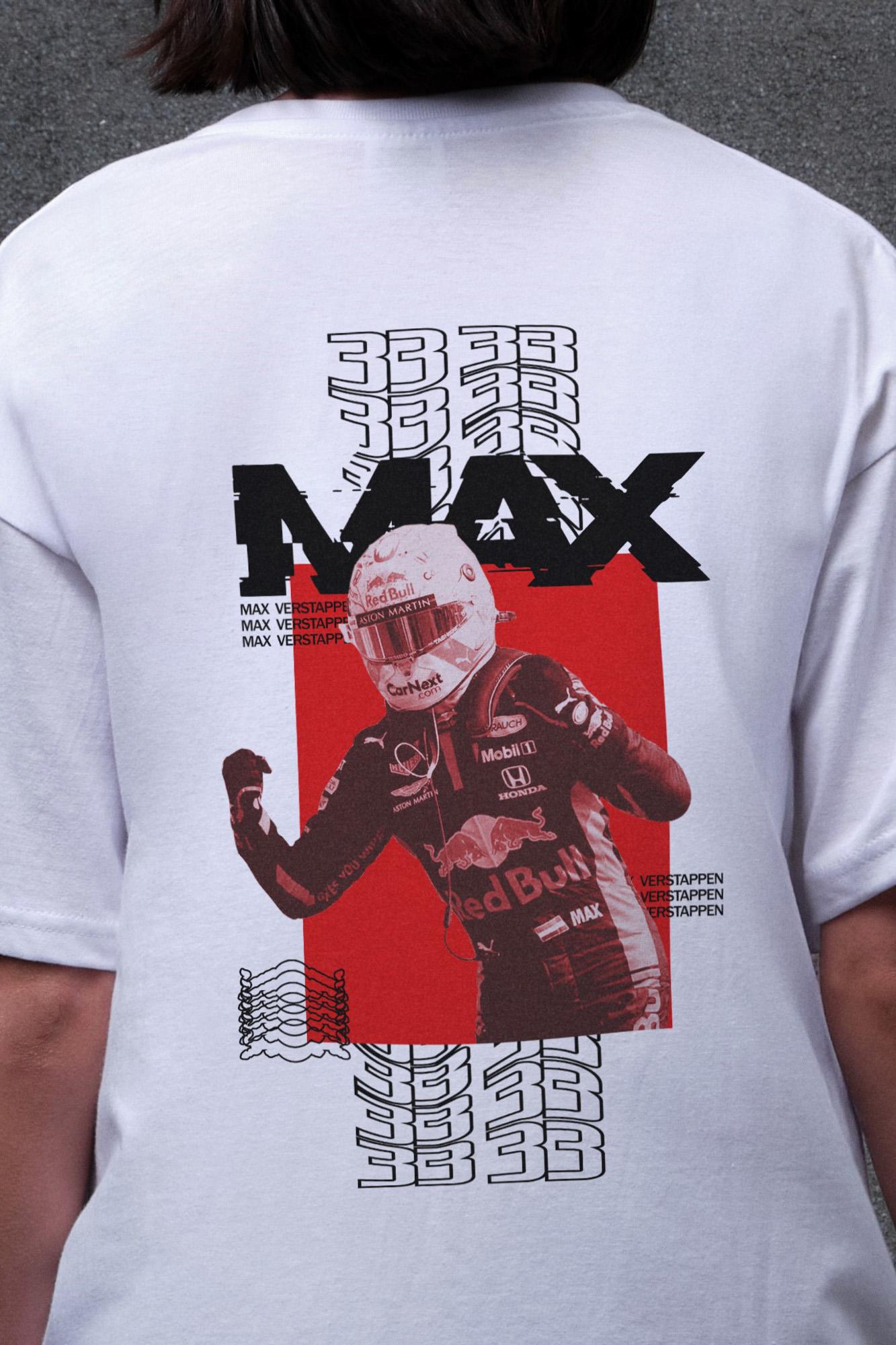 Футболка женская Without с принтом Max оверсайз S/M White (S8049647) - фото 2