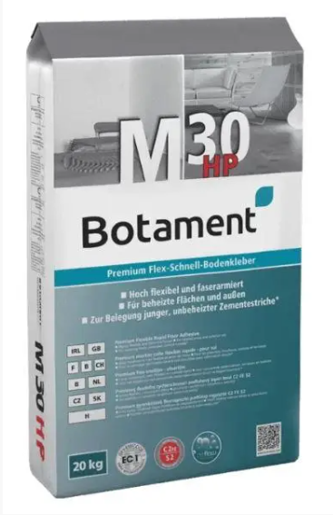 Клей швидкий преміум-класу для підлог MC-Bauchemie Botament M 30 HP С2 E S2 20 кг