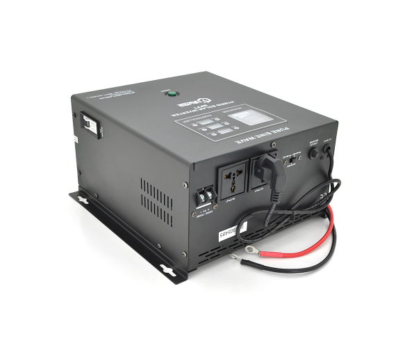 Інвертор гібридний Europower RTSWm-MPPT-500LCD 300W 10A 1 MPPT LCD display Black (RTSWm-MPPT-500LCD)