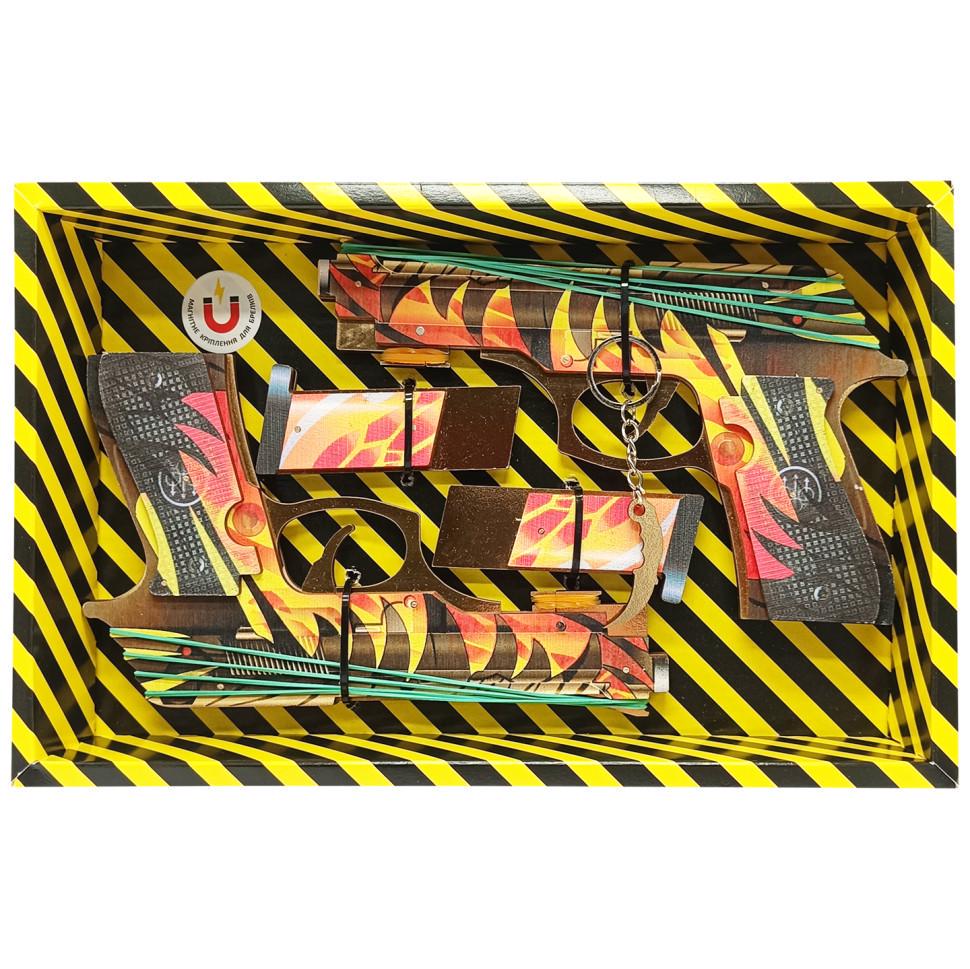 Дитячий іграшковий гумкостріл Berettas BLAZING BOX DB-BL 2 шт. (RLT37171)